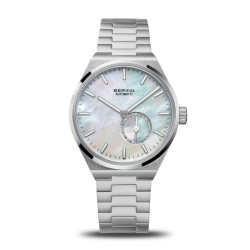 RELOJ AUTOMATICO BERING PLATA CEPILLADO